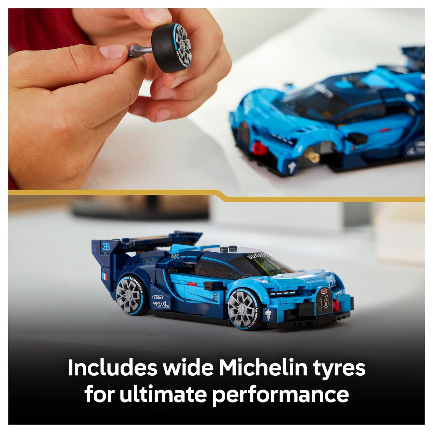 LEGO 77253 Speed Champions Bugatti Vision GT Hypersportwagen
