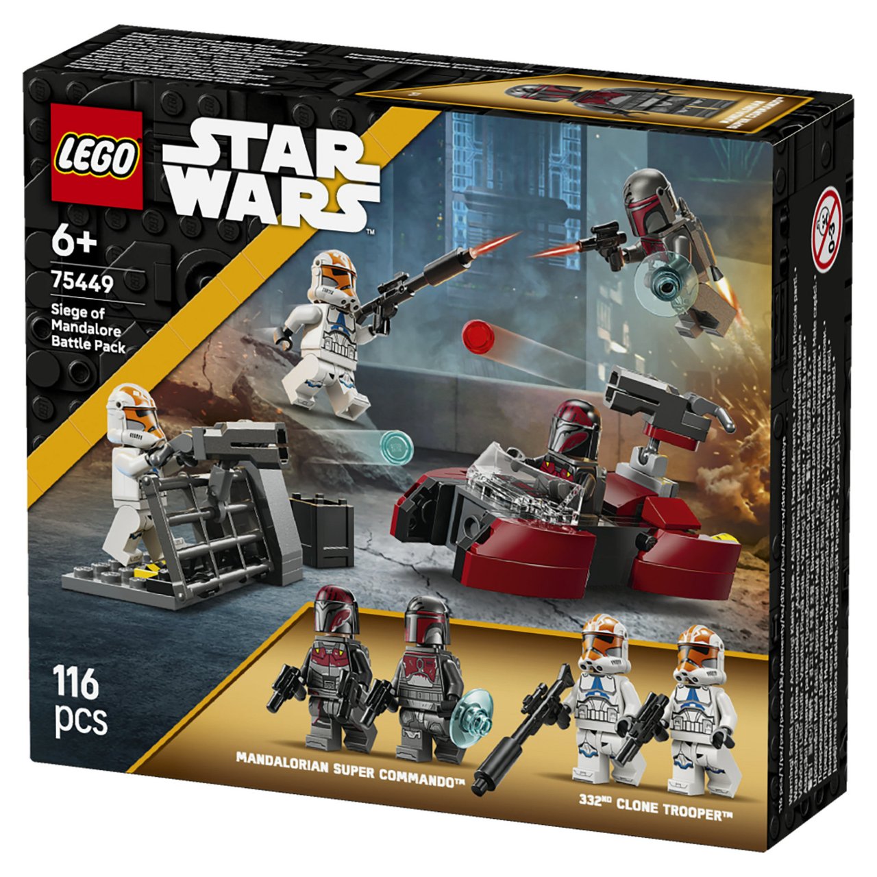 LEGO 75449 Star Wars Belagerung von Mandalore Battle Pack