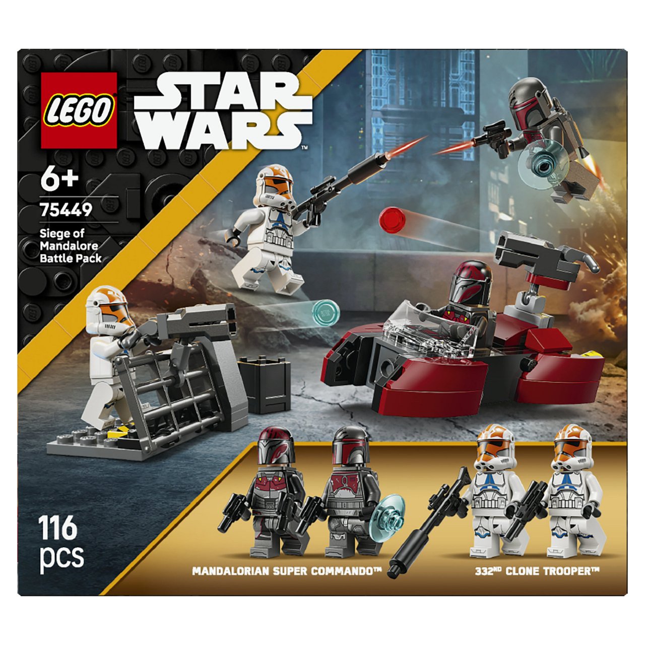LEGO 75449 Star Wars Belagerung von Mandalore Battle Pack