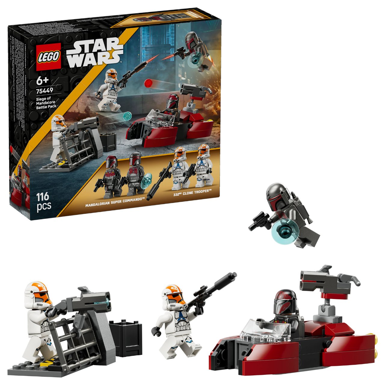 LEGO 75449 Star Wars Belagerung von Mandalore Battle Pack