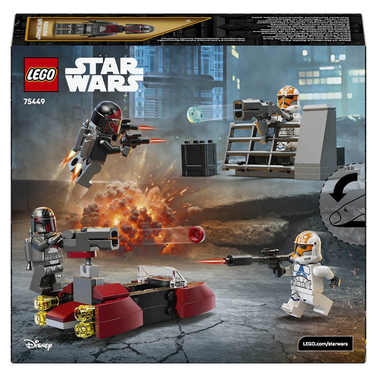 LEGO 75449 Star Wars Belagerung von Mandalore Battle Pack