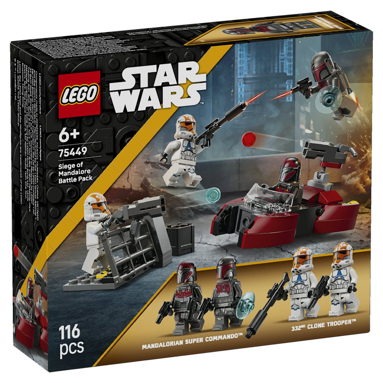 LEGO 75449 Star Wars Belagerung von Mandalore Battle Pack