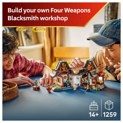 LEGO 71858 Ninjago 15-jhriges Jubilum der Vier-Waffen-Schmied
