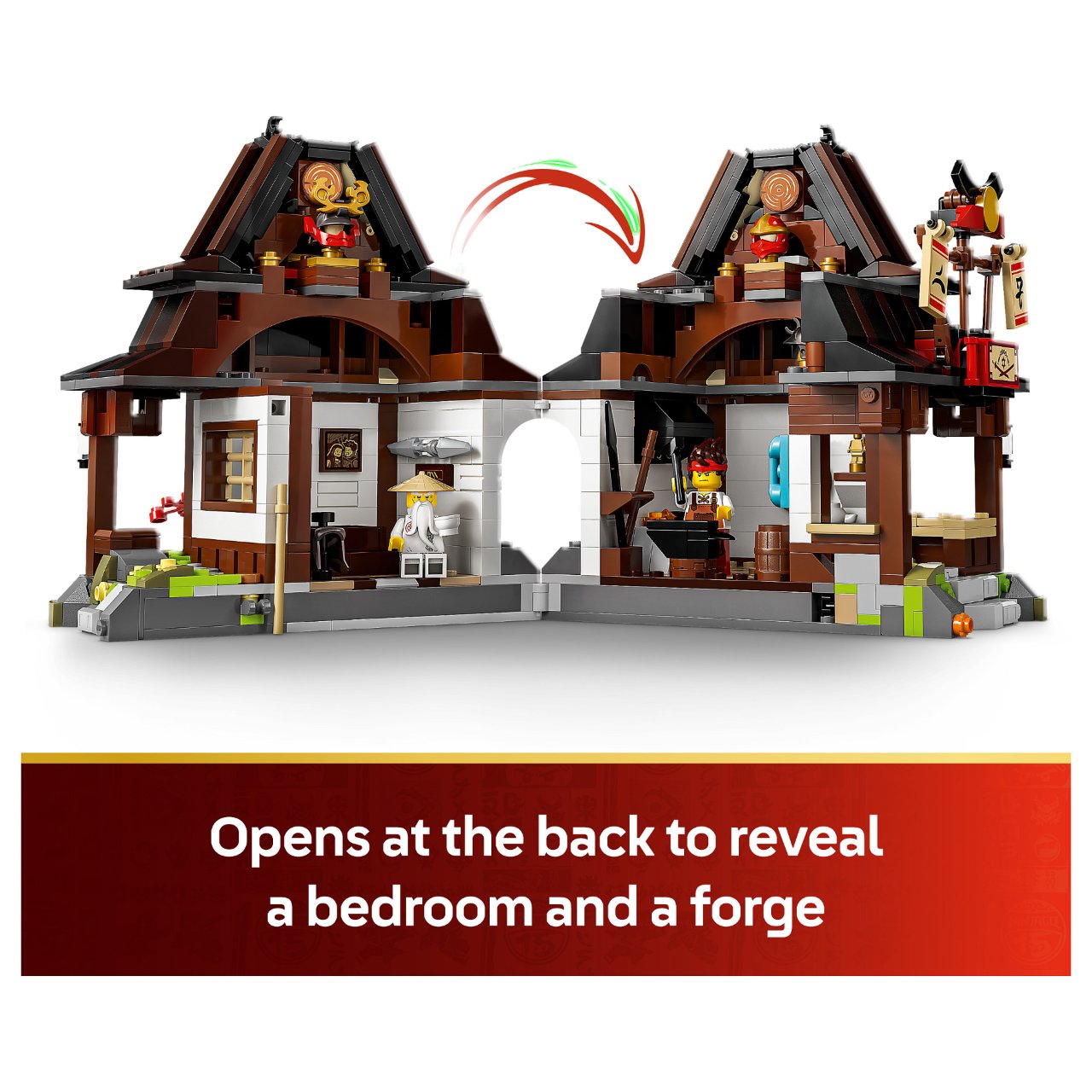 LEGO 71858 Ninjago 15-jhriges Jubilum der Vier-Waffen-Schmied