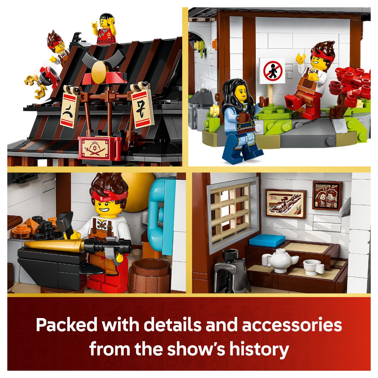 LEGO 71858 Ninjago 15-jhriges Jubilum der Vier-Waffen-Schmied