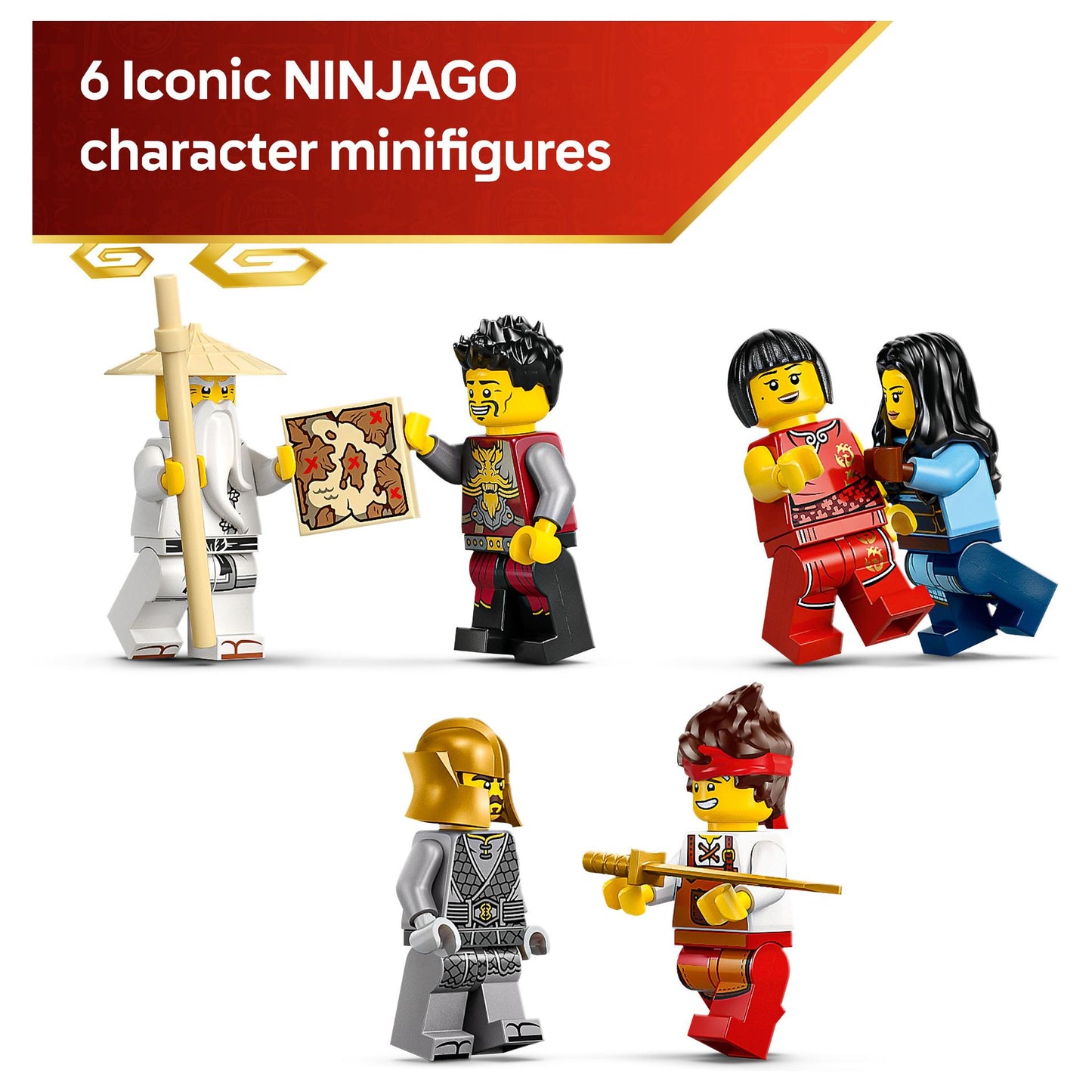 LEGO 71858 Ninjago 15-jhriges Jubilum der Vier-Waffen-Schmied