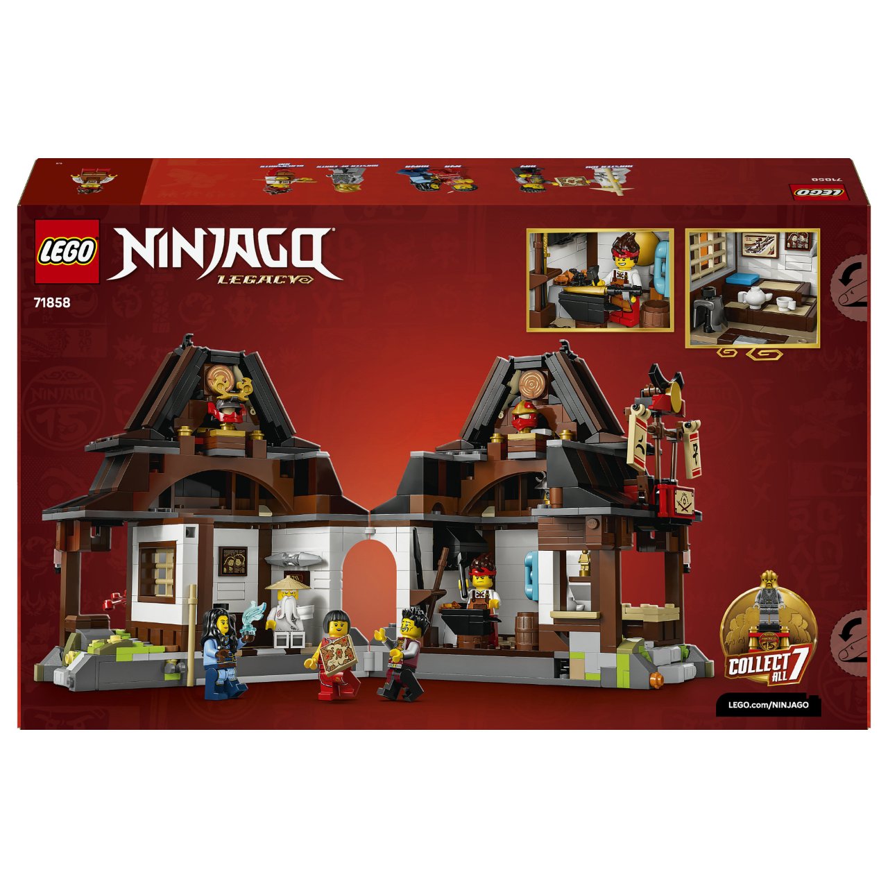 LEGO 71858 Ninjago 15-jhriges Jubilum der Vier-Waffen-Schmied