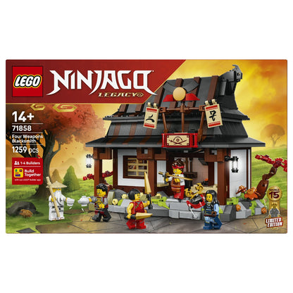 LEGO 71858 Ninjago 15-jhriges Jubilum der Vier-Waffen-Schmied