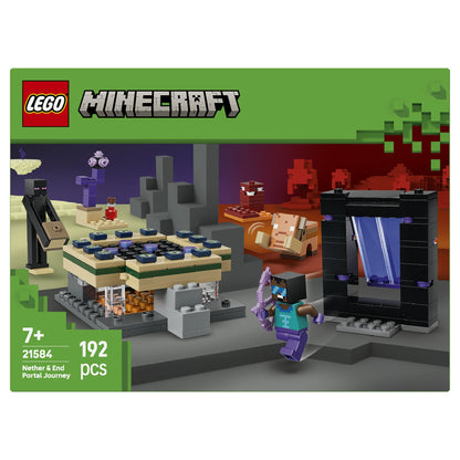 LEGO 21584 Minecraft Reise durch Nether und Endportal