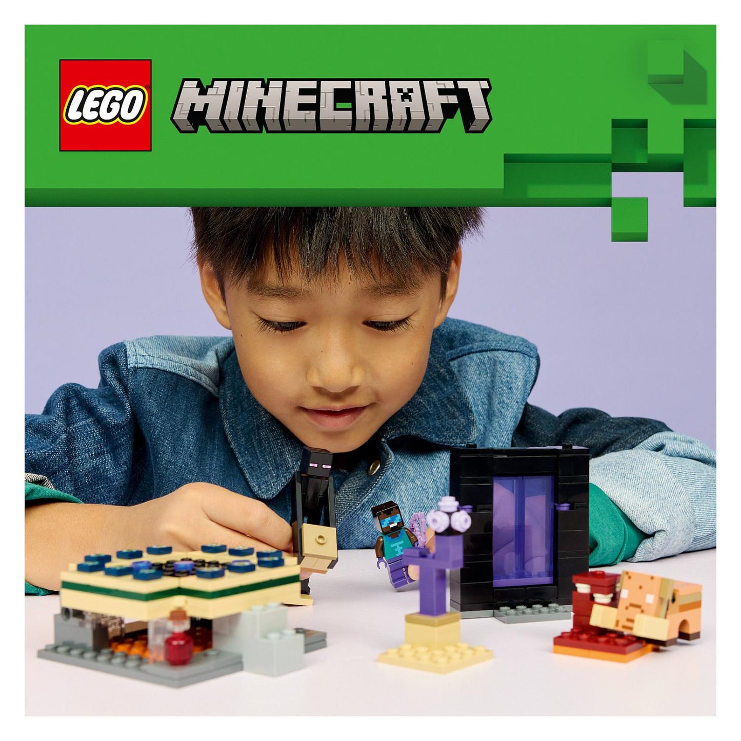 LEGO 21584 Minecraft Reise durch Nether und Endportal