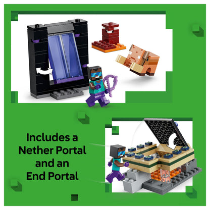 LEGO 21584 Minecraft Reise durch Nether und Endportal