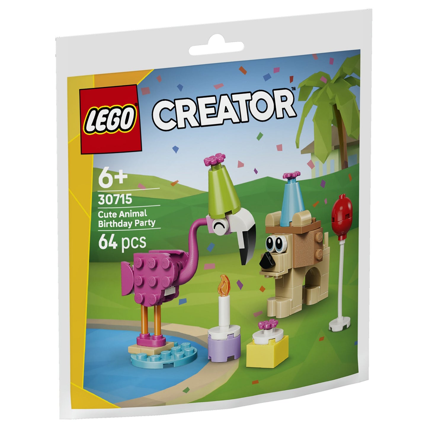 LEGO 30715 Creator Niedliche Tiere Feiern Geburtstag (Polybag)