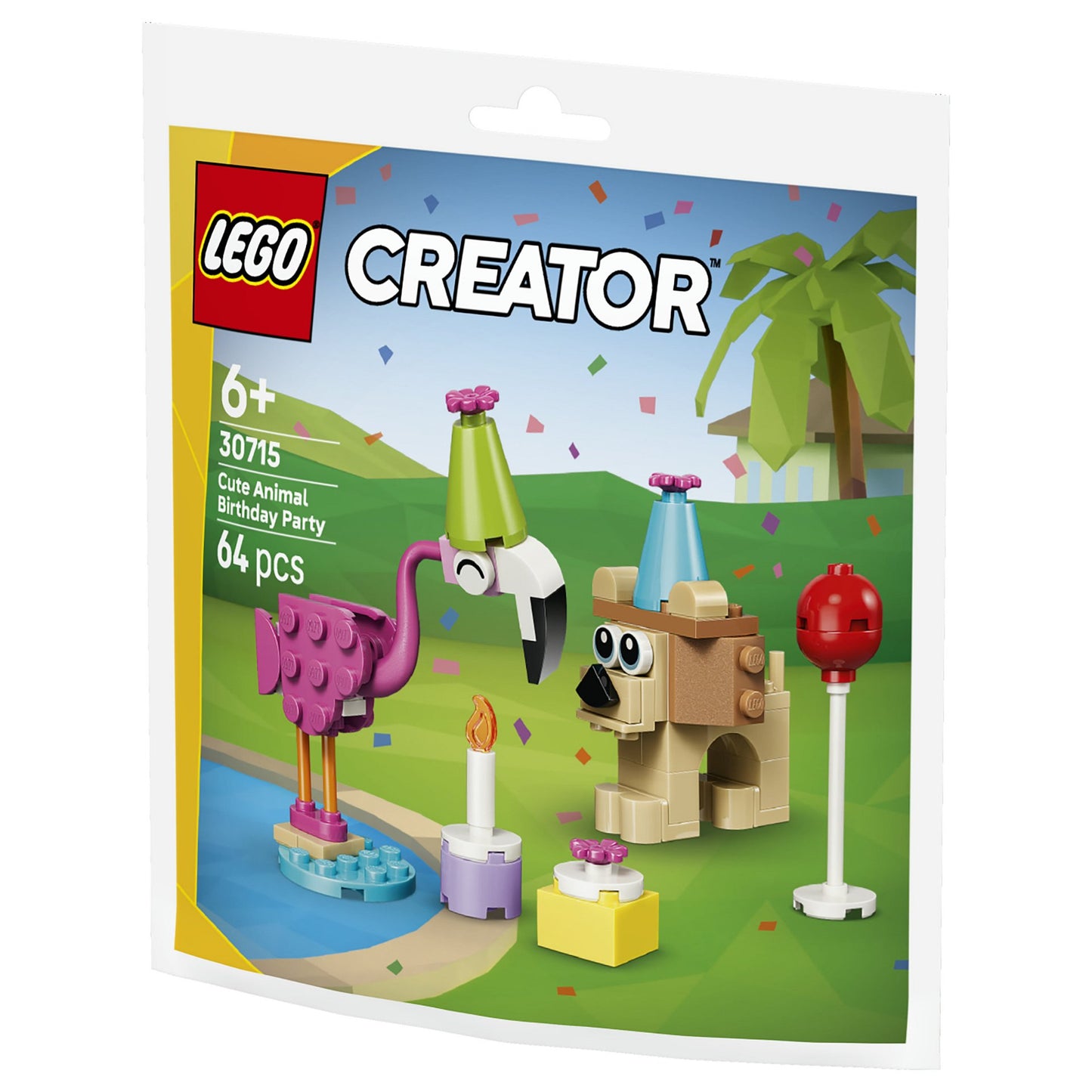 LEGO 30715 Creator Niedliche Tiere Feiern Geburtstag (Polybag)