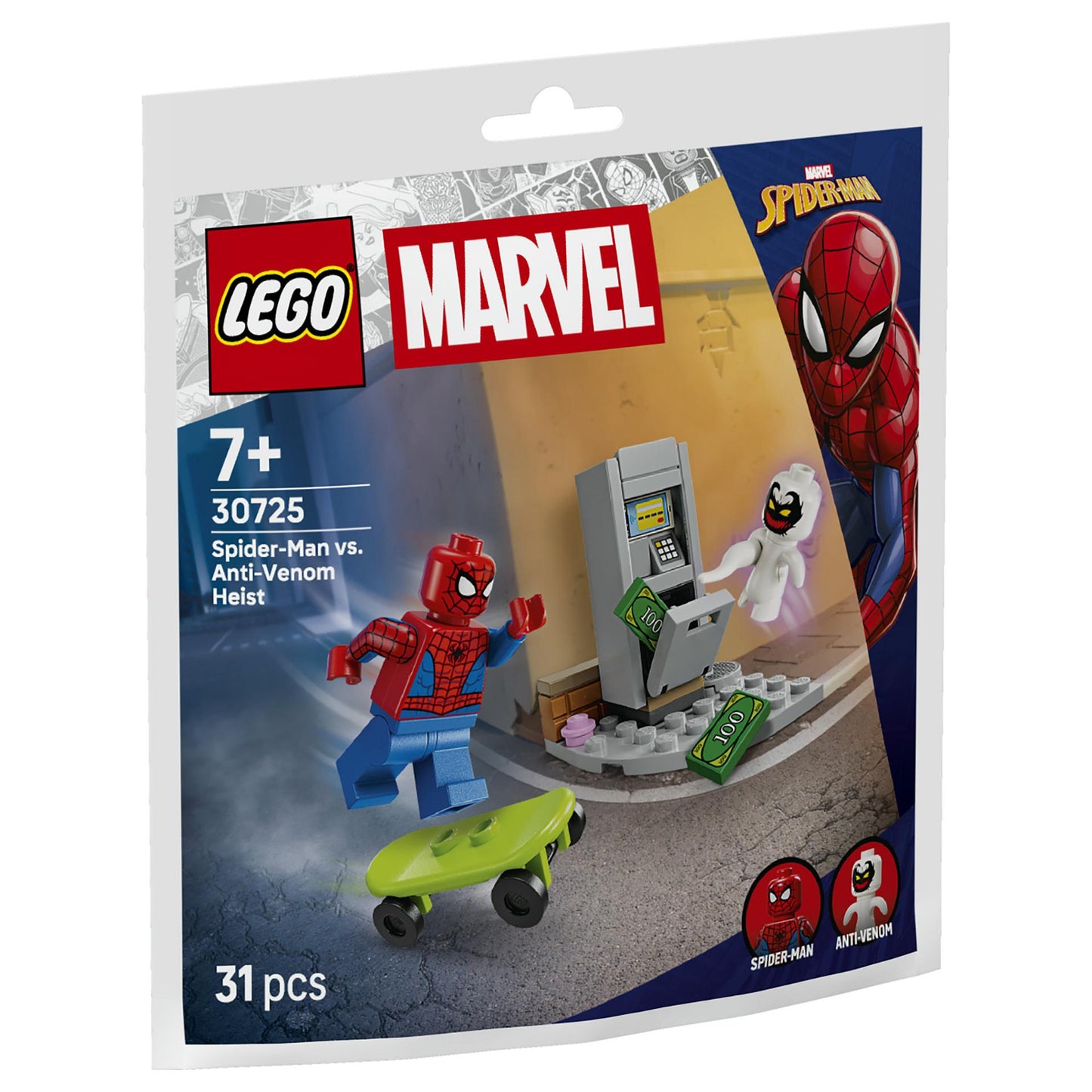 LEGO 30725 Marvel Super Heroes Spider-Man stoppt Anti-Venoms Coup (Polybag)