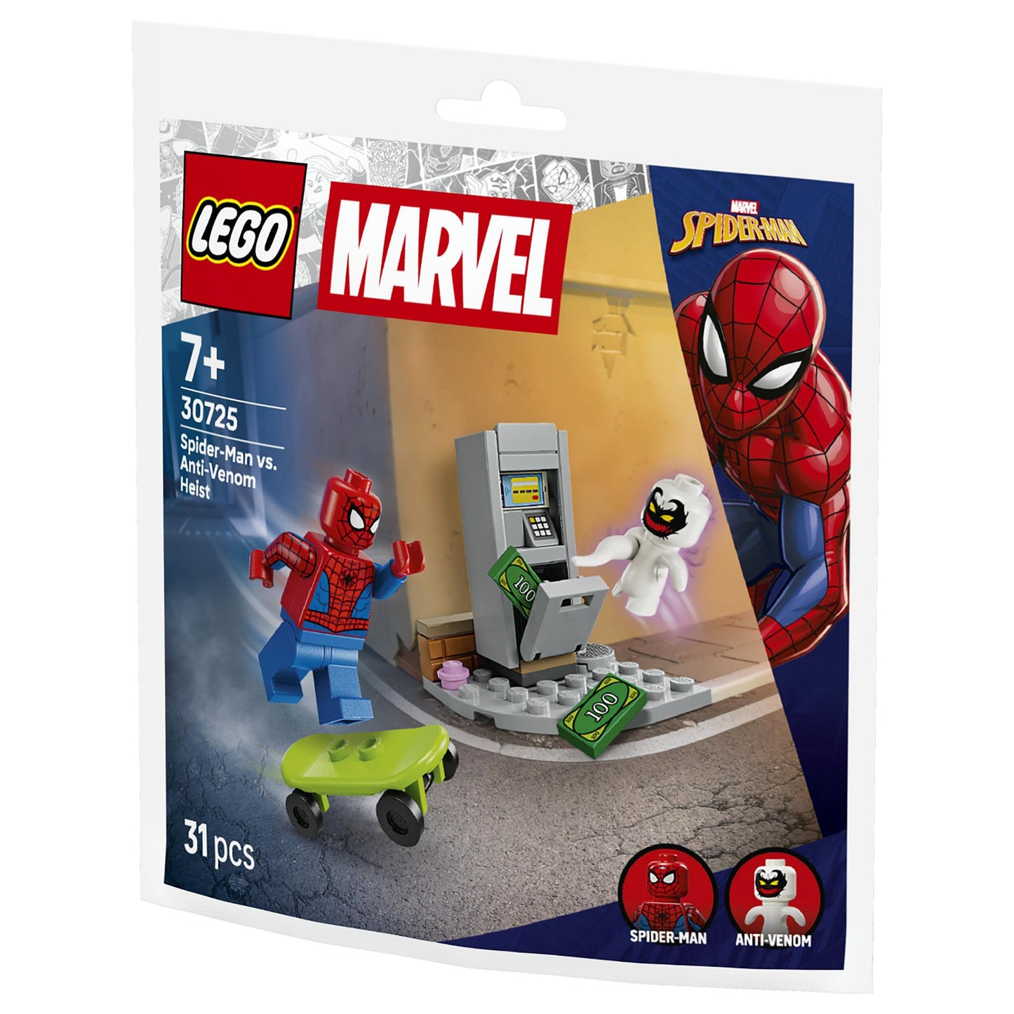 LEGO 30725 Marvel Super Heroes Spider-Man stoppt Anti-Venoms Coup (Polybag)