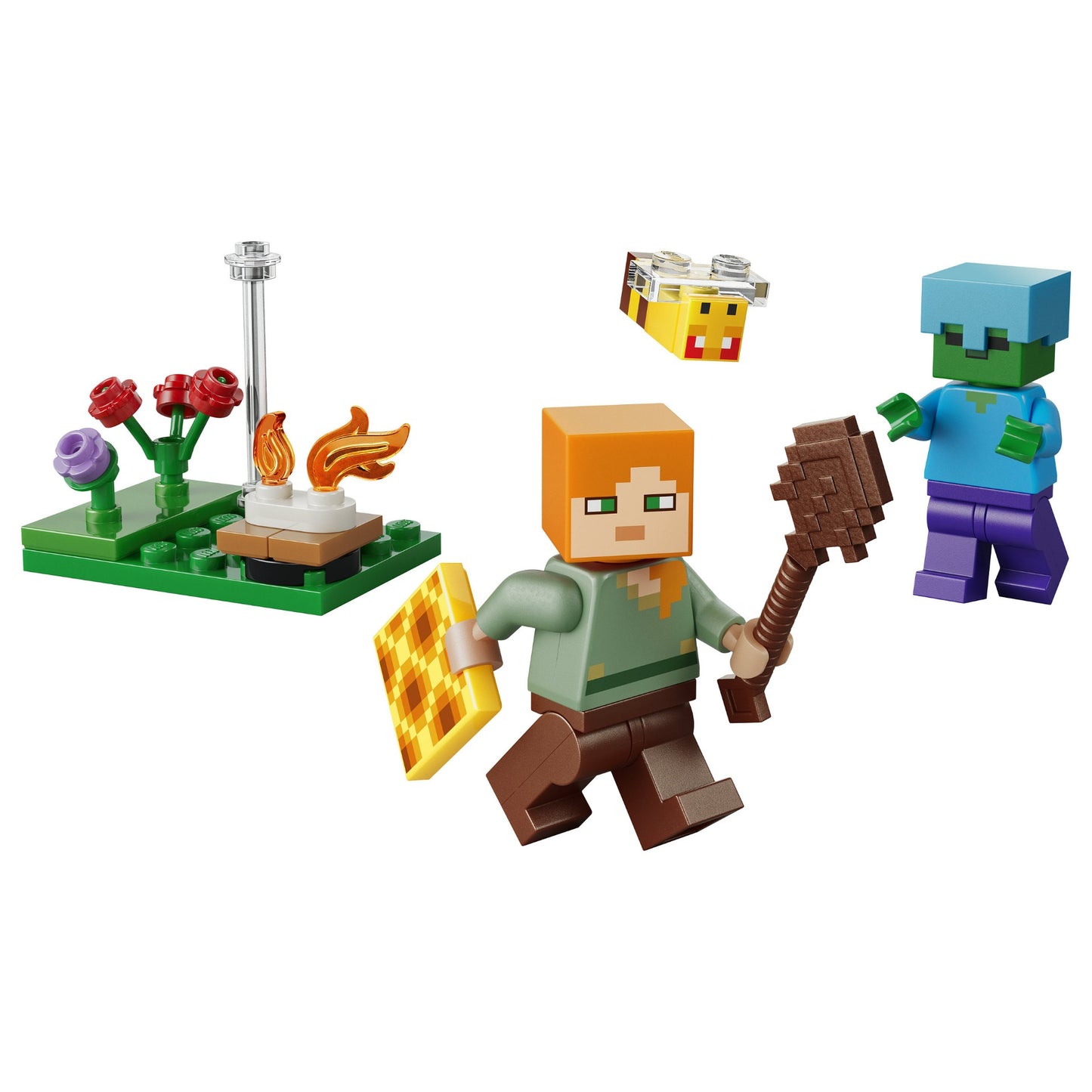 LEGO 30732 Minecraft Alex? Begegnung am Lagerfeuer (Polybag)