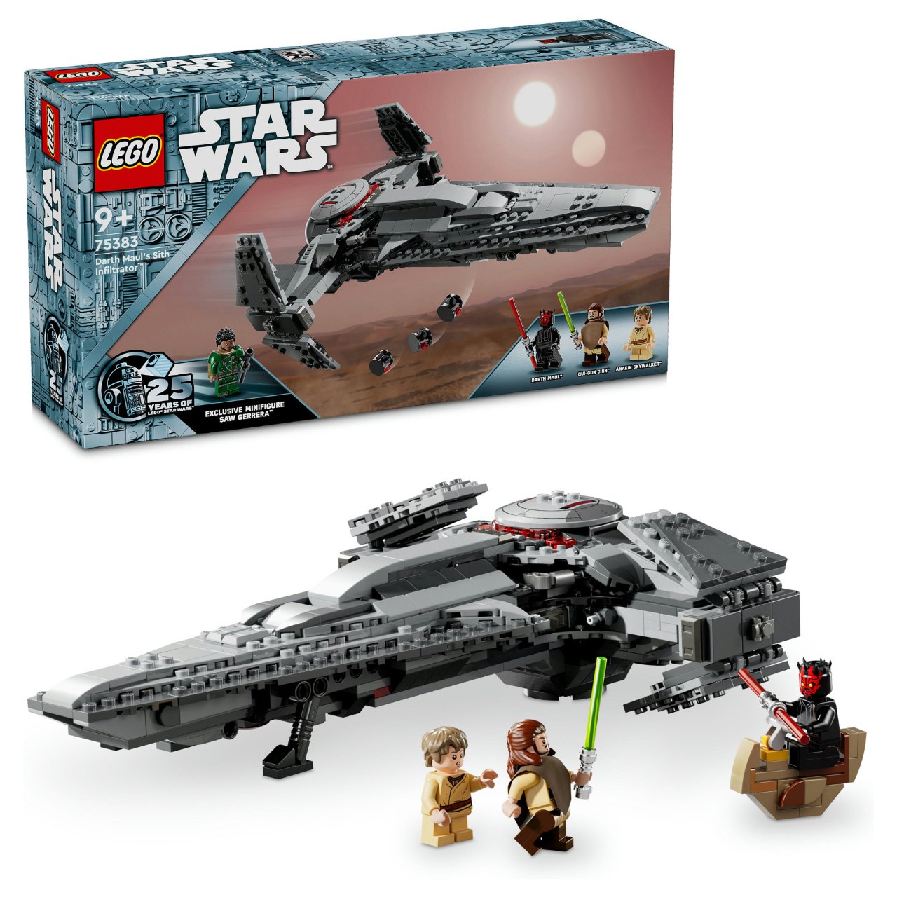 LEGO Star Wars 75383 Darth Mauls Sith Infiltrator