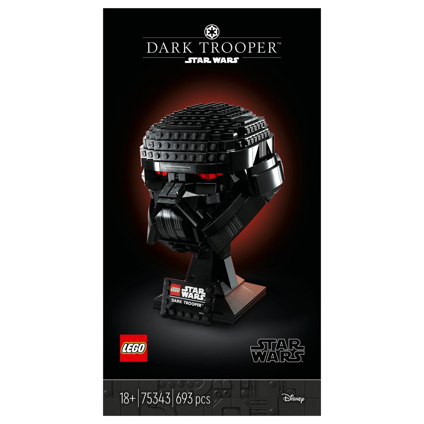 LEGO Star Wars Dark Trooper Helm (75343)