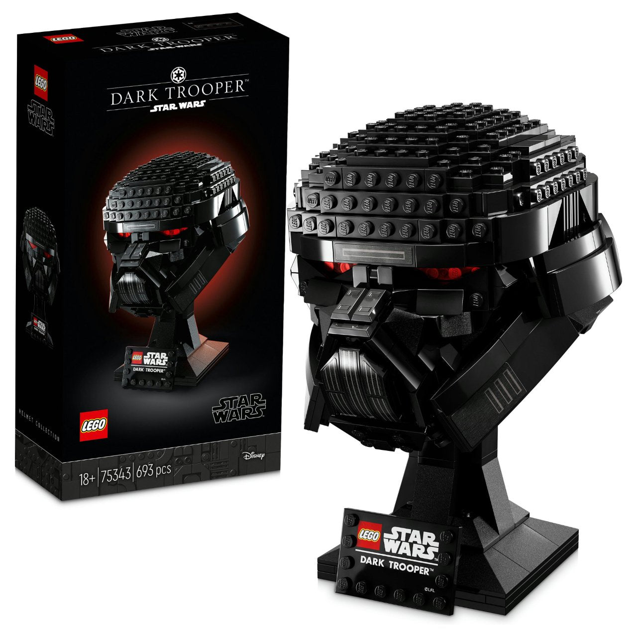 LEGO Star Wars Dark Trooper Helm (75343)