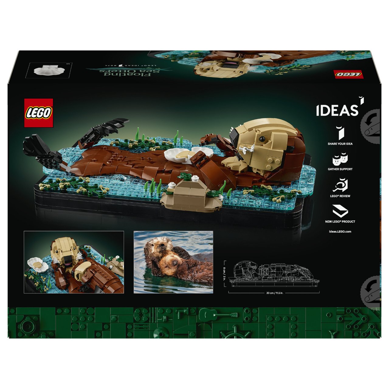 LEGO 21366 Ideas Schwimmende Otter