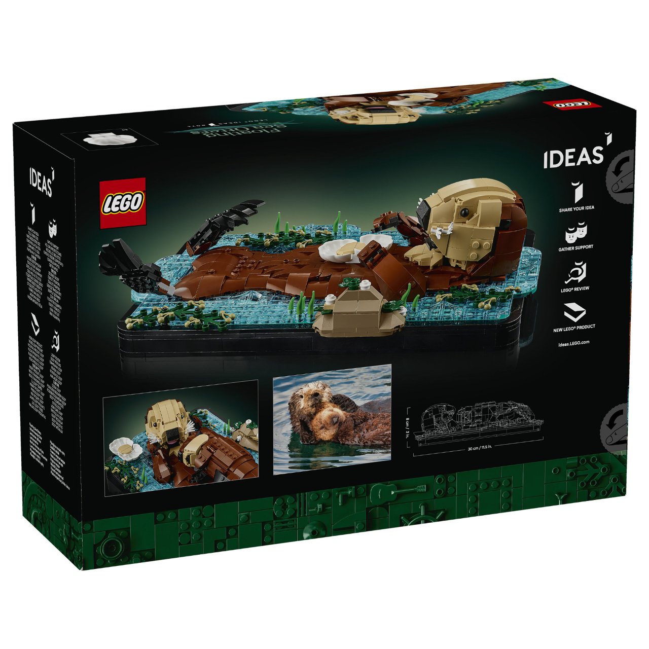 LEGO 21366 Ideas Schwimmende Otter