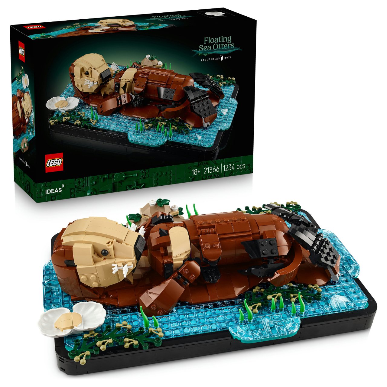 LEGO 21366 Ideas Schwimmende Otter