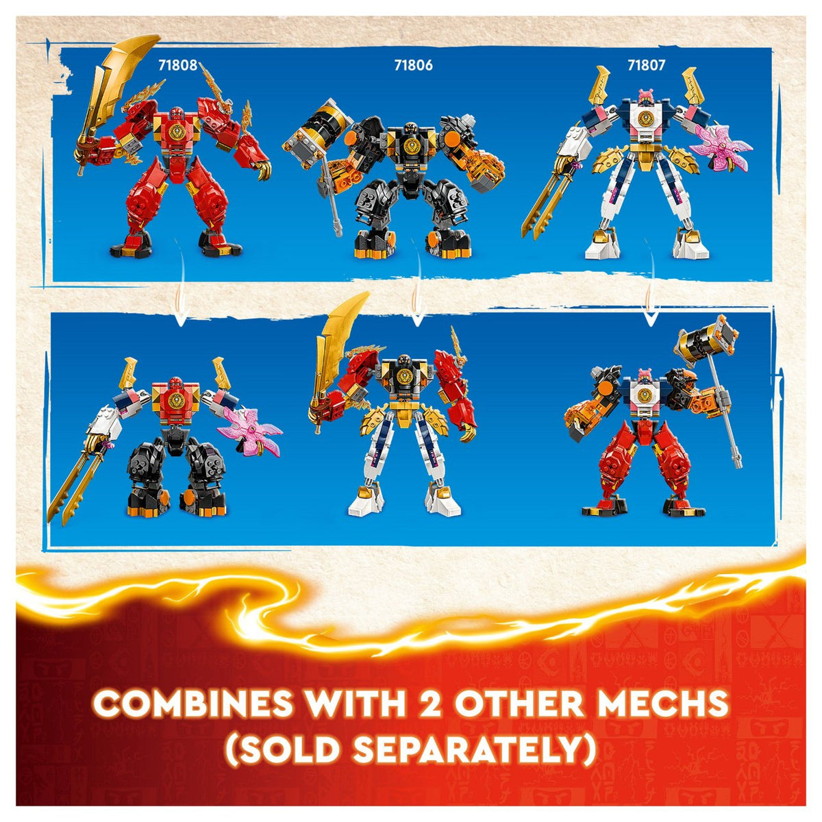 LEGO 71808 Ninjago Kais Feuermech