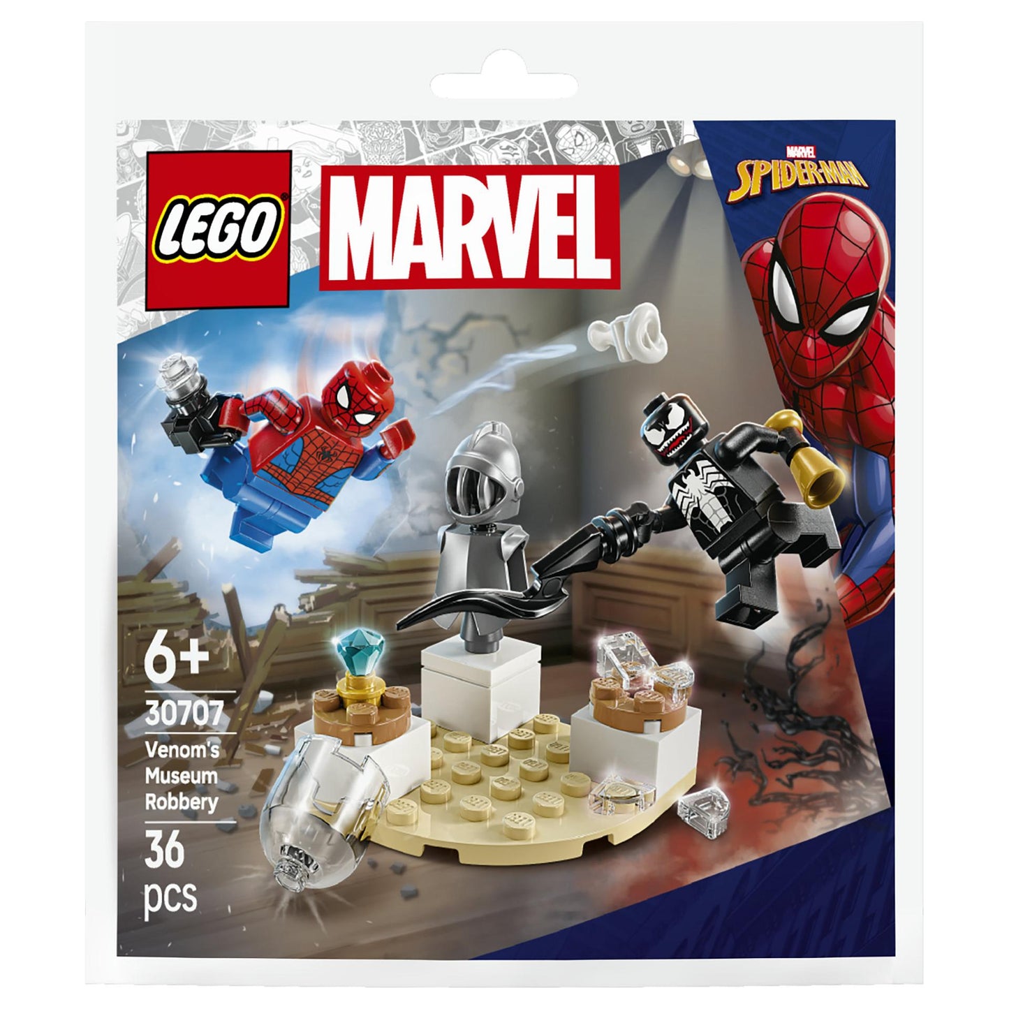 LEGO 30707 Marvel Super Heroes Venoms Museumsraub (Polybag)
