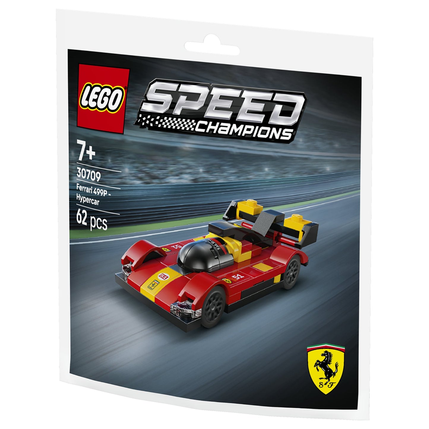 LEGO 30709 Speed Champions Ferrari 499P Supersportwagen (Polybag)