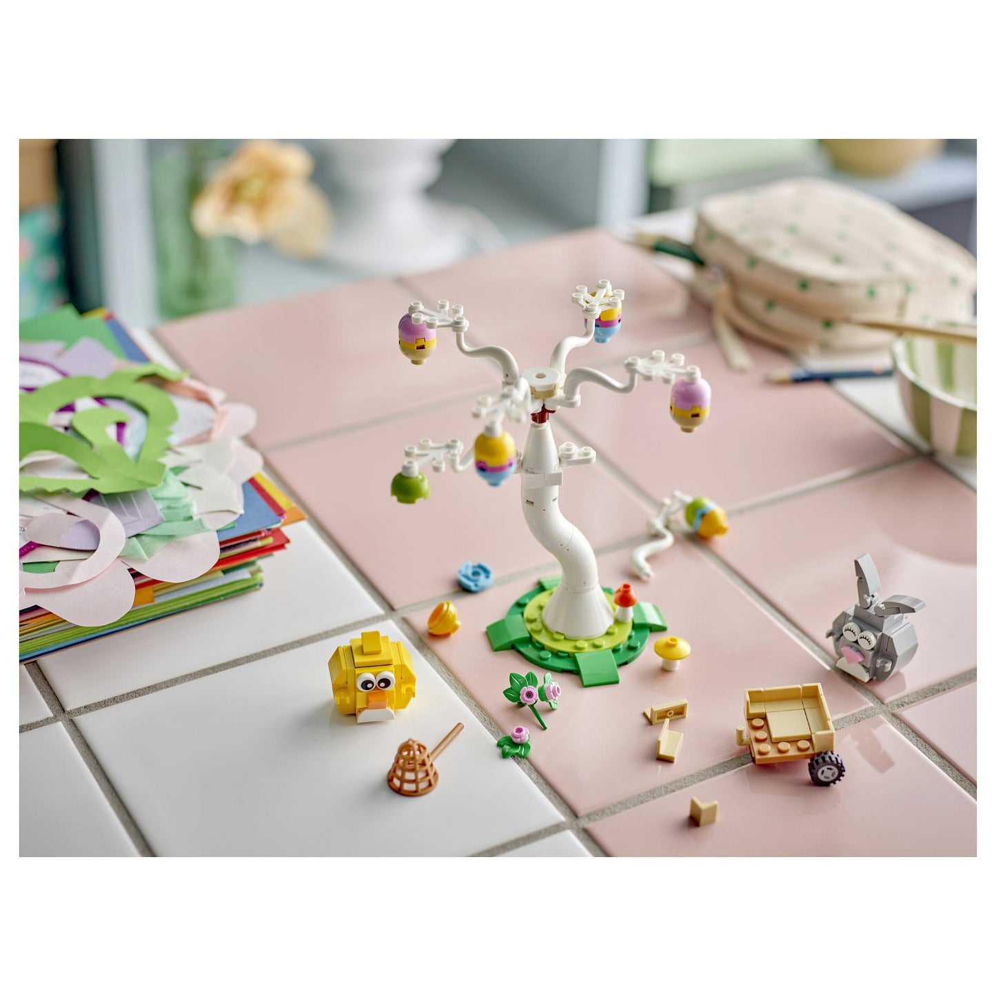 LEGO 40808 Osterhase und Ostereiersuche