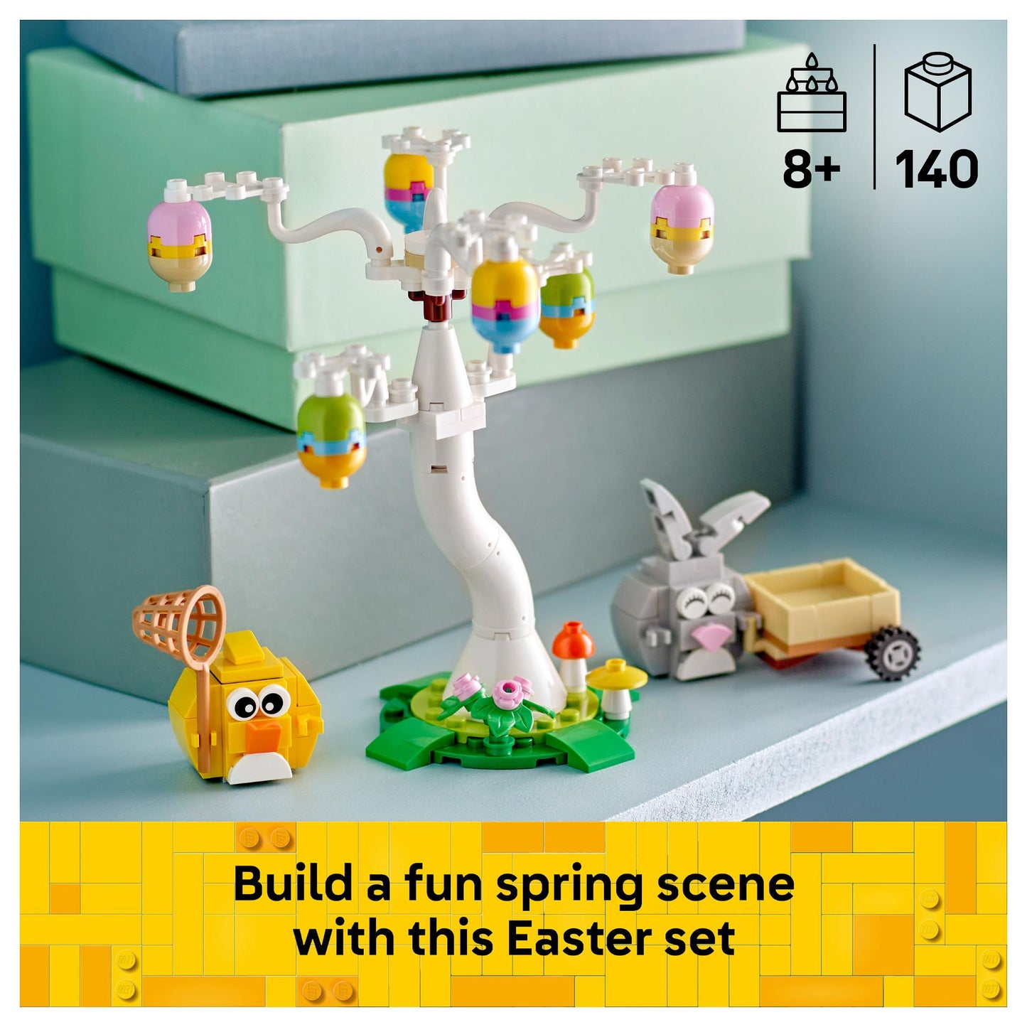 LEGO 40808 Osterhase und Ostereiersuche