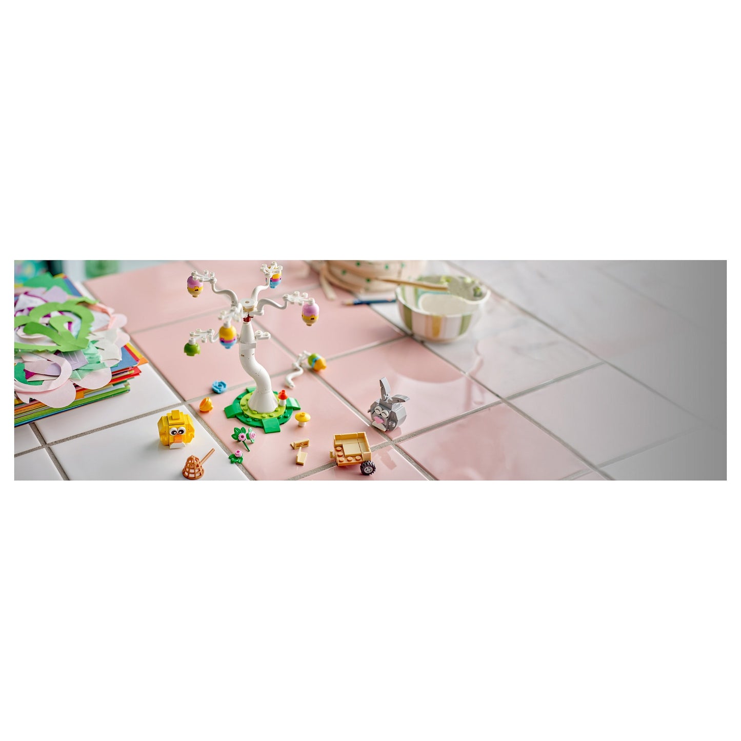 LEGO 40808 Osterhase und Ostereiersuche