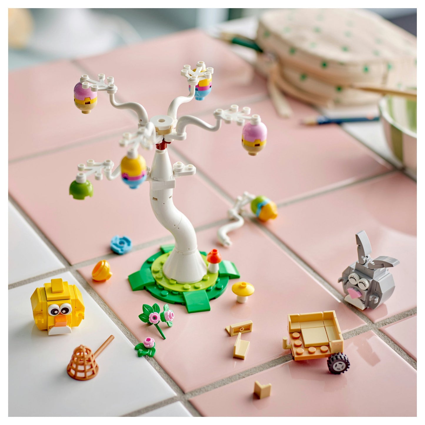 LEGO 40808 Osterhase und Ostereiersuche