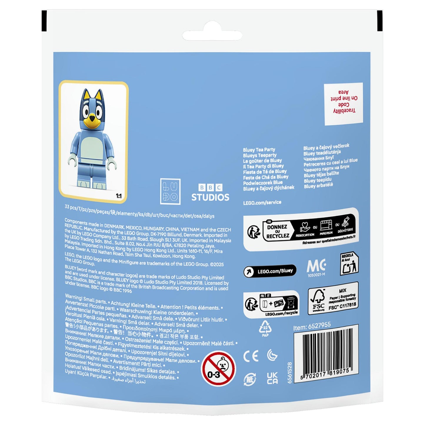 LEGO 30687 Blueys Teeparty (Polybag)