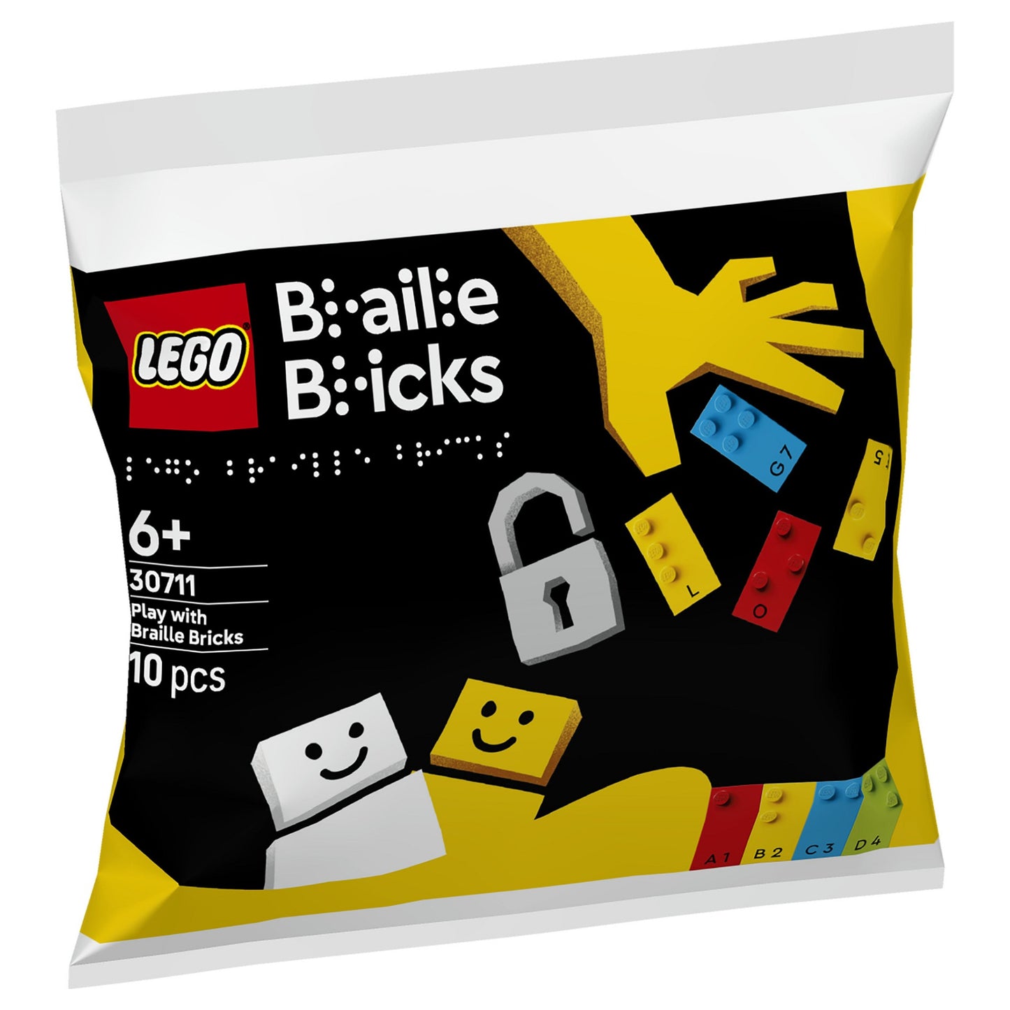LEGO 30711 Spielspa mit Braille-Steinen (Polybag)