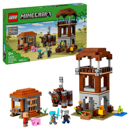 LEGO 21278 Minecraft Ein Verwster am Plnderer-Auenposten