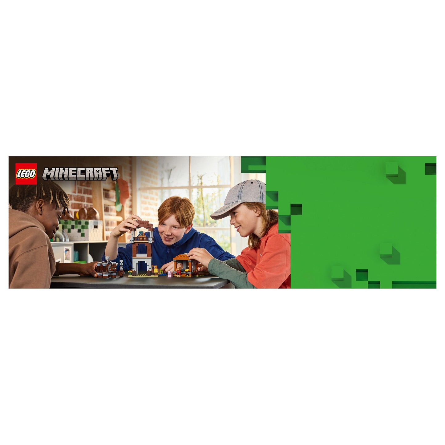 LEGO 21278 Minecraft Ein Verwster am Plnderer-Auenposten