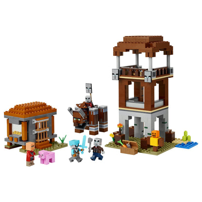 LEGO 21278 Minecraft Ein Verwster am Plnderer-Auenposten