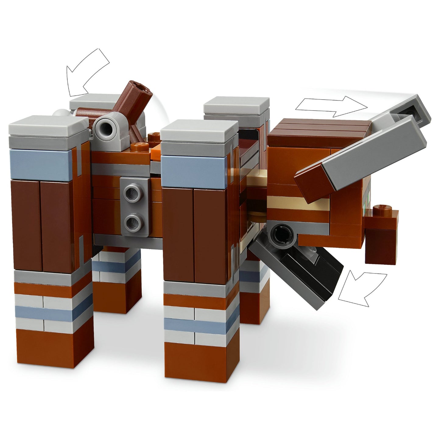LEGO 21278 Minecraft Ein Verwster am Plnderer-Auenposten
