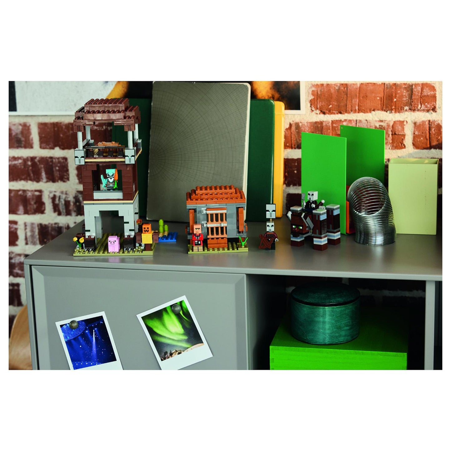 LEGO 21278 Minecraft Ein Verwster am Plnderer-Auenposten