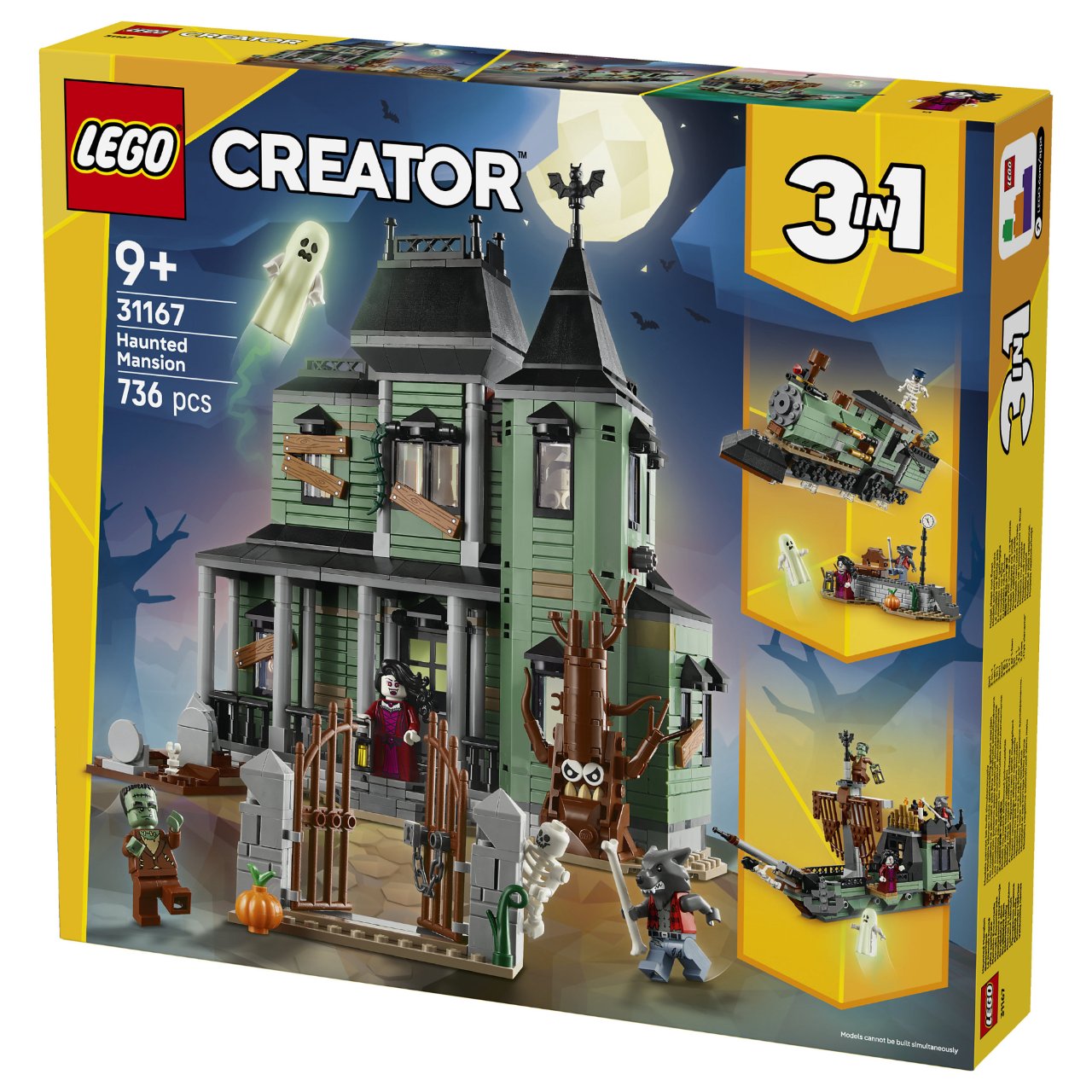 LEGO 31167 Creator 3-in-1 Geisterhaus