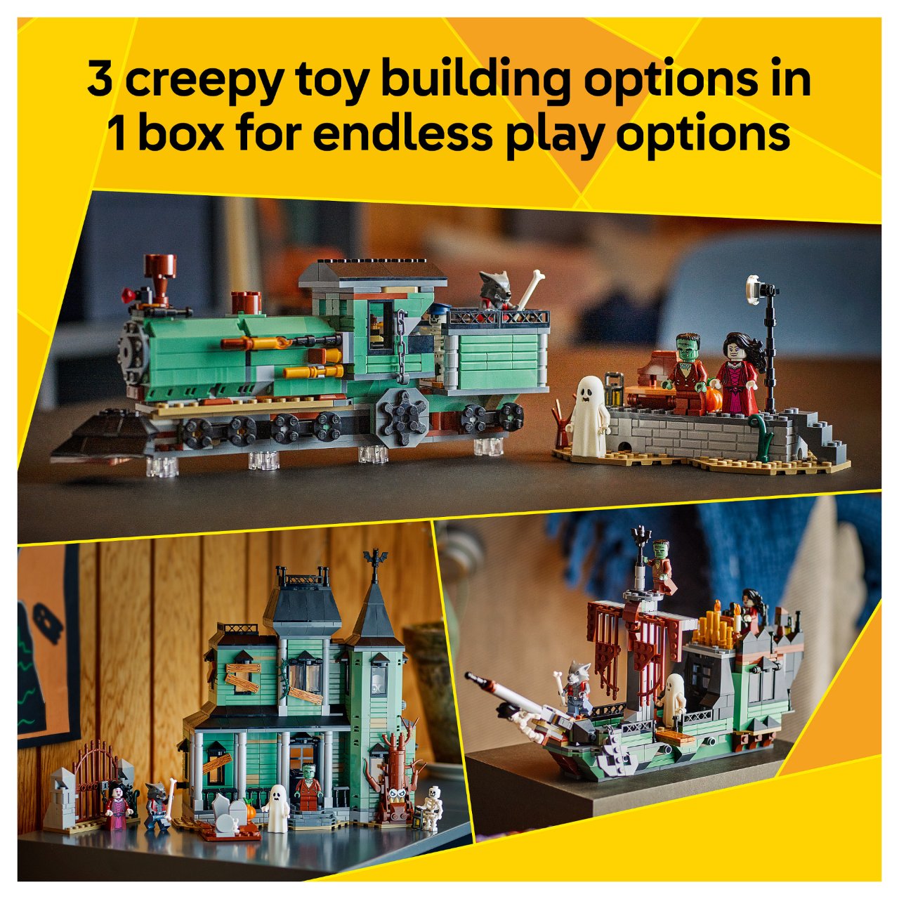 LEGO 31167 Creator 3-in-1 Geisterhaus