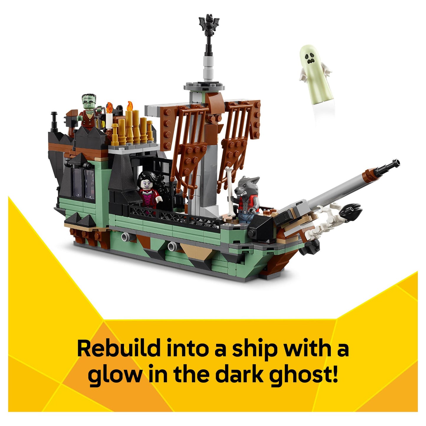 LEGO 31167 Creator 3-in-1 Geisterhaus