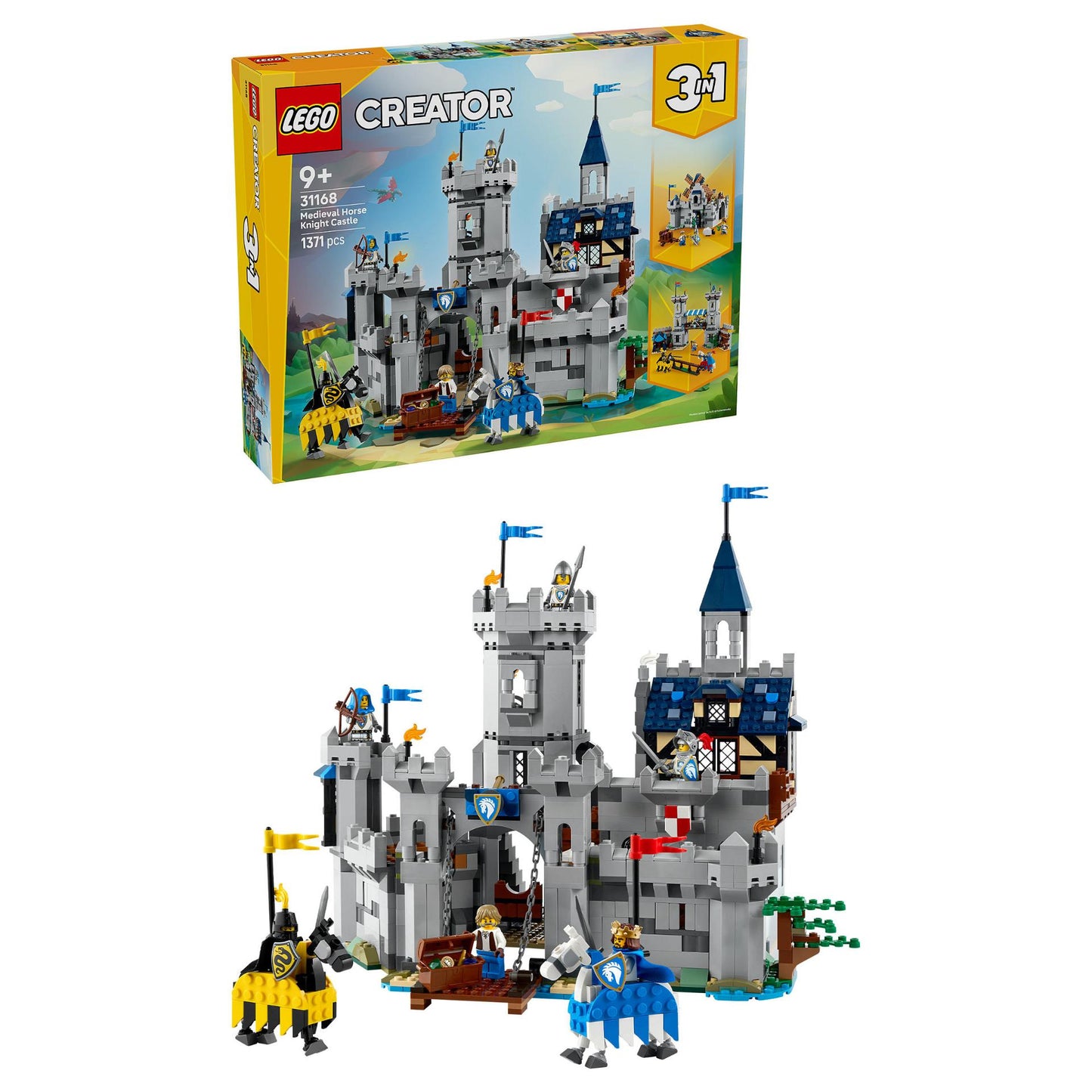 LEGO 31168 Creator 3-in-1 Ritterburg im Mittelalter