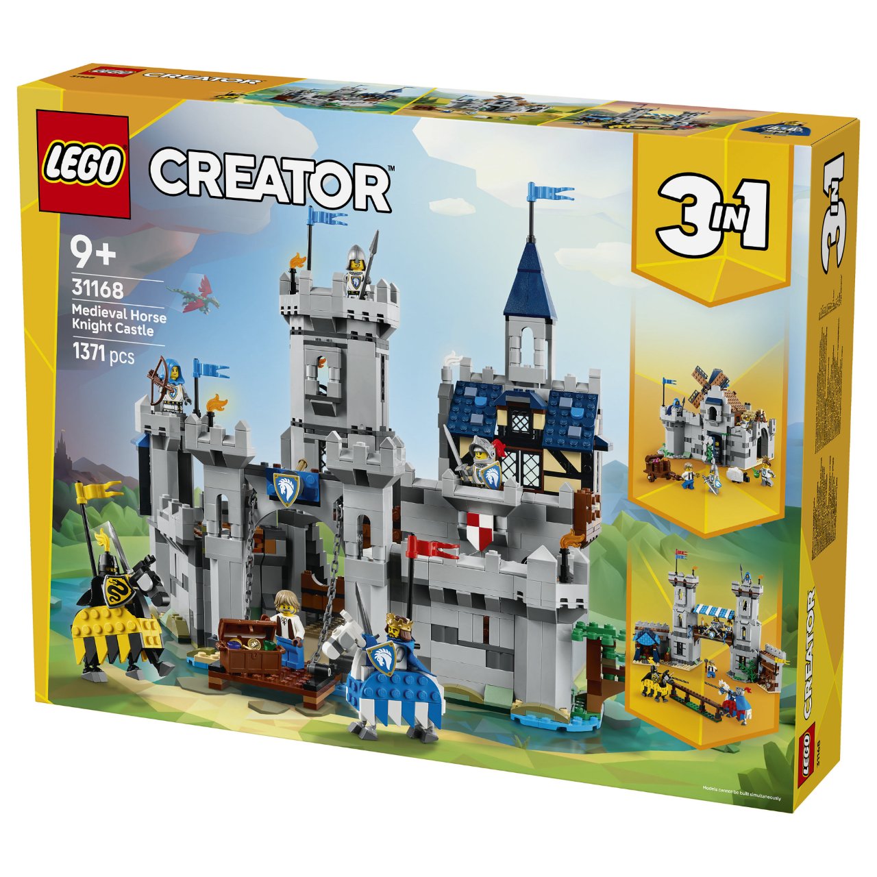 LEGO 31168 Creator 3-in-1 Ritterburg im Mittelalter