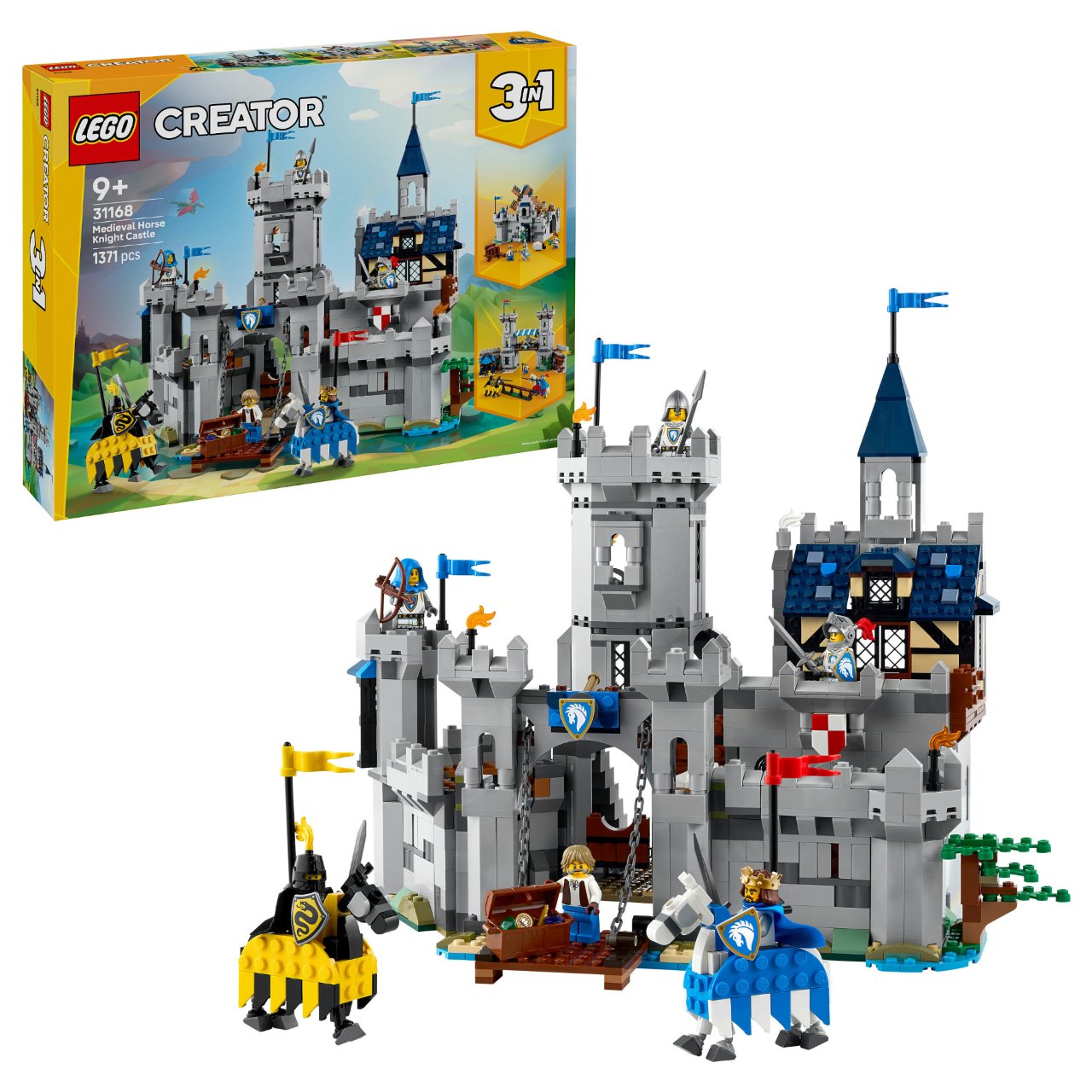 LEGO 31168 Creator 3-in-1 Ritterburg im Mittelalter