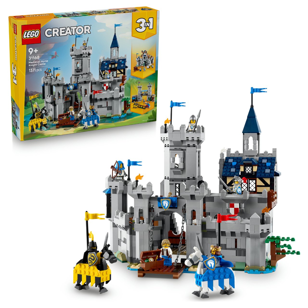 LEGO 31168 Creator 3-in-1 Ritterburg im Mittelalter