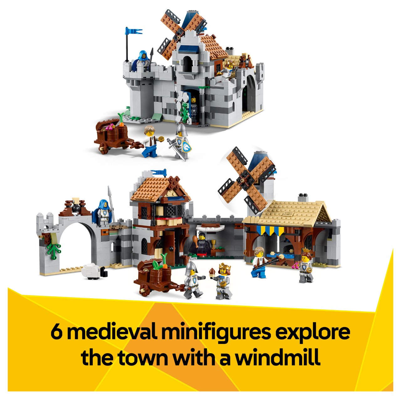 LEGO 31168 Creator 3-in-1 Ritterburg im Mittelalter