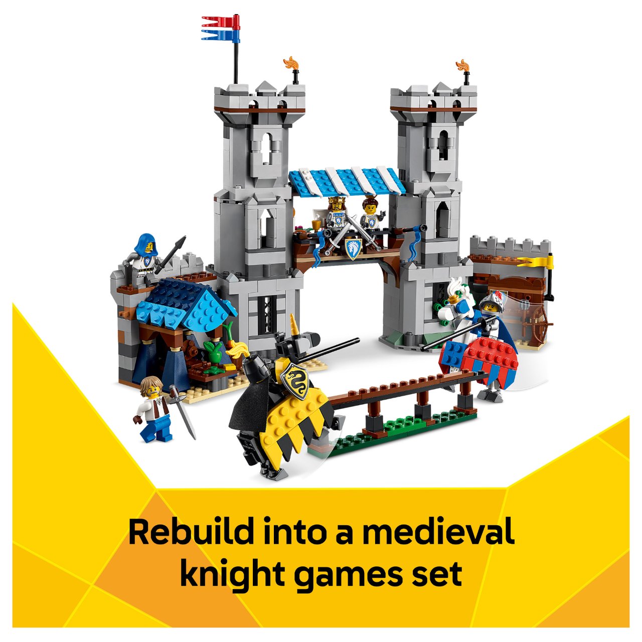LEGO 31168 Creator 3-in-1 Ritterburg im Mittelalter