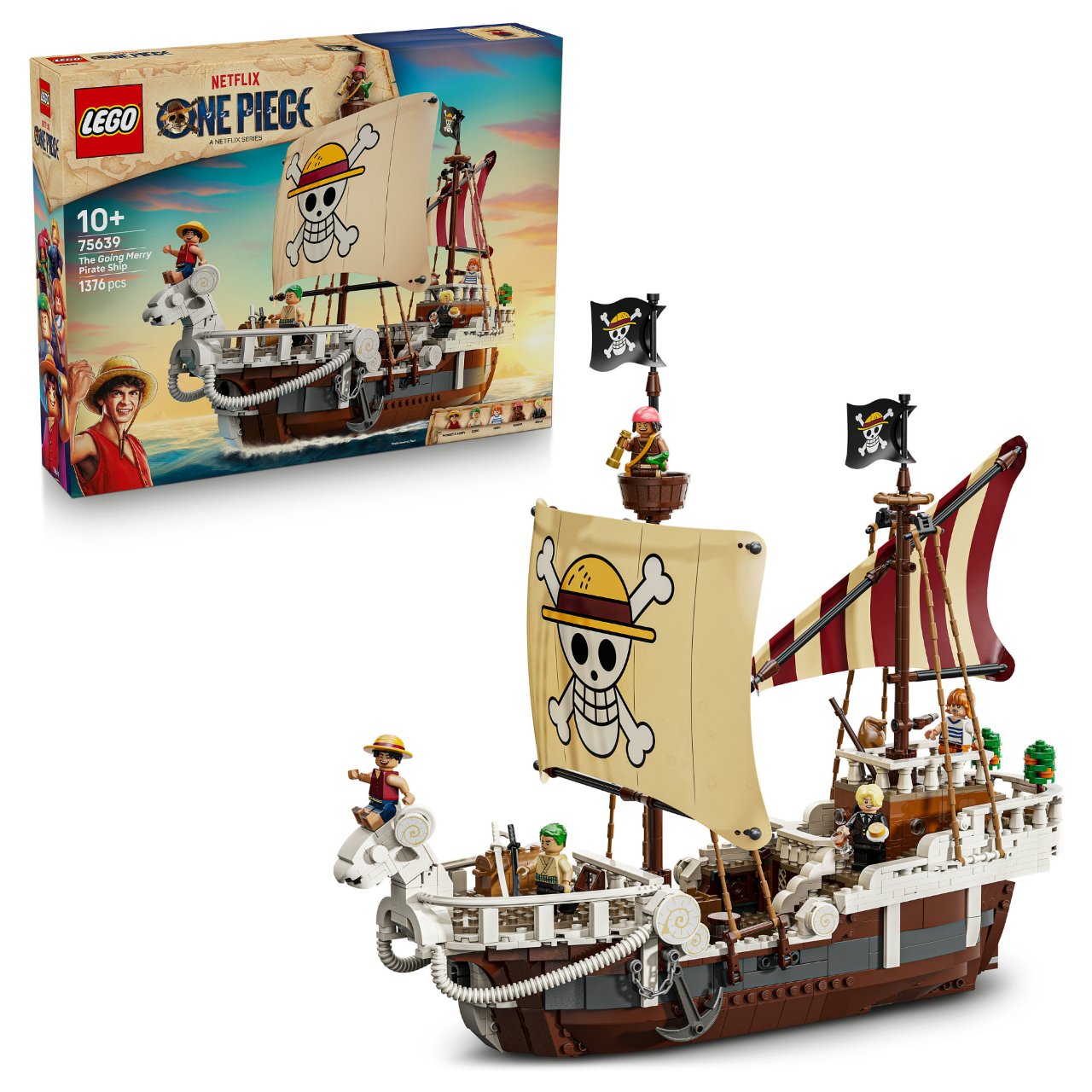 LEGO 75639 One Piece Das Piratenschiff Flying Lamb